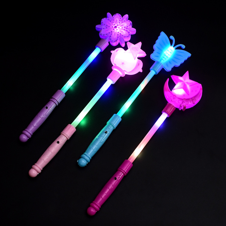 Factory Direct Sales New Xingyue Four Models Fairy Wand | Butterfly Glow Stick | Crown Glow Stick | Magic Wand Wholesale