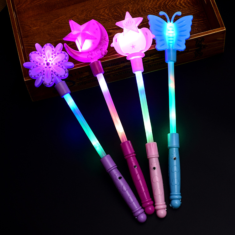 Factory Direct Sales New Xingyue Four Models Fairy Wand | Butterfly Glow Stick | Crown Glow Stick | Magic Wand Wholesale
