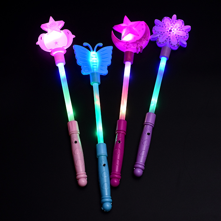 Factory Direct Sales New Xingyue Four Models Fairy Wand | Butterfly Glow Stick | Crown Glow Stick | Magic Wand Wholesale