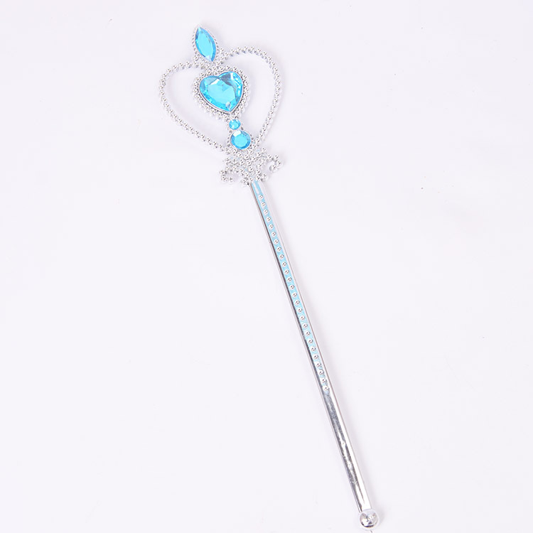 Ice and Snow Crown Magic Stick Two-Piece Suit Qiyuan Children Fairy Peach Sticks Fairy Wand