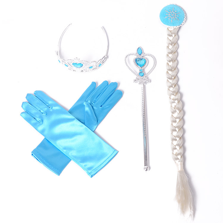 Ice and Snow Crown Magic Stick Two-Piece Suit Qiyuan Children Fairy Peach Sticks Fairy Wand