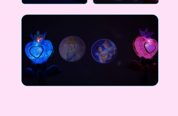Fairy Wand Cane Magic Wand Girl Heart Wand Children's Crown and Princess Magic Wand Creative Truncheon Magic Wand Gift