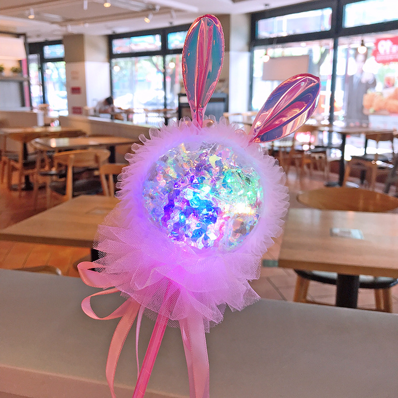 Bounce Ball Flashing Light Magic Wand Children's Birthday Party Gift Magic Stick Photo Fairy Wand Bounce Ball Flashing Light Magic Wand Children's Birthday Party Gift Magic Stick Photo Fairy Wand