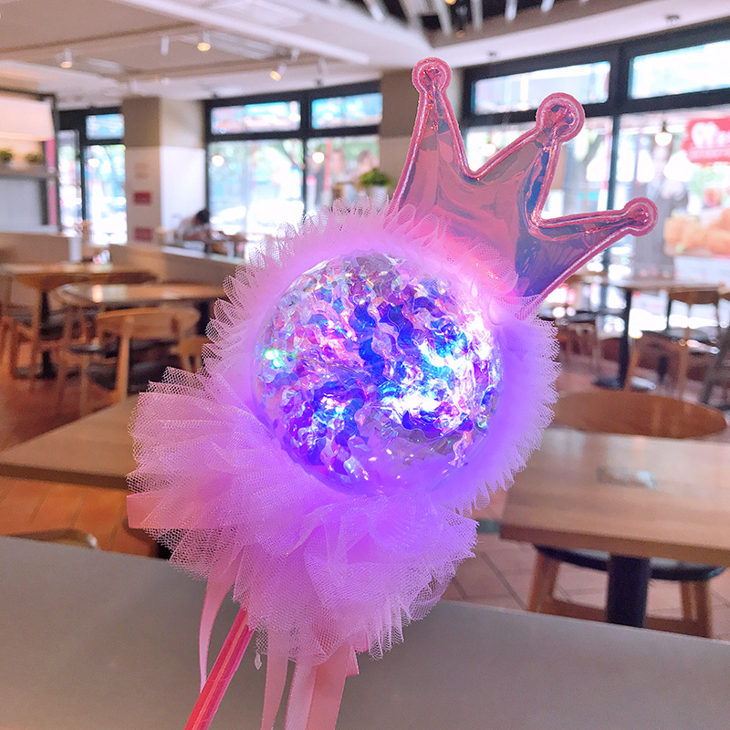 Bounce Ball Flashing Light Magic Wand Children's Birthday Party Gift Magic Stick Photo Fairy Wand Bounce Ball Flashing Light Magic Wand Children's Birthday Party Gift Magic Stick Photo Fairy Wand