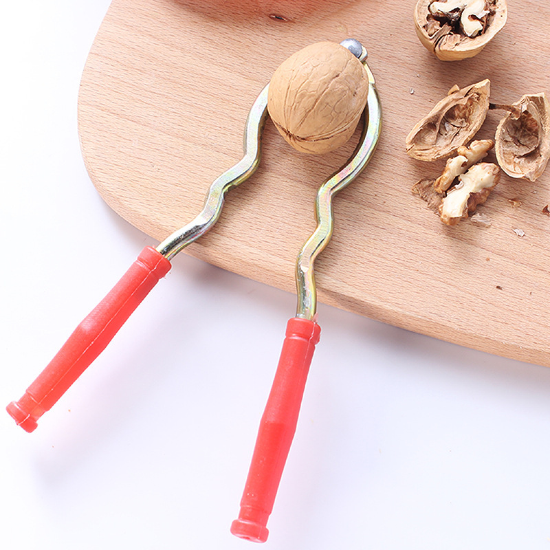 Kitchen Multi-Functional Walnut Cracker Nut Tongs Walnut Peeler Nutcracker Walnut Pliers Factory Direct Sales