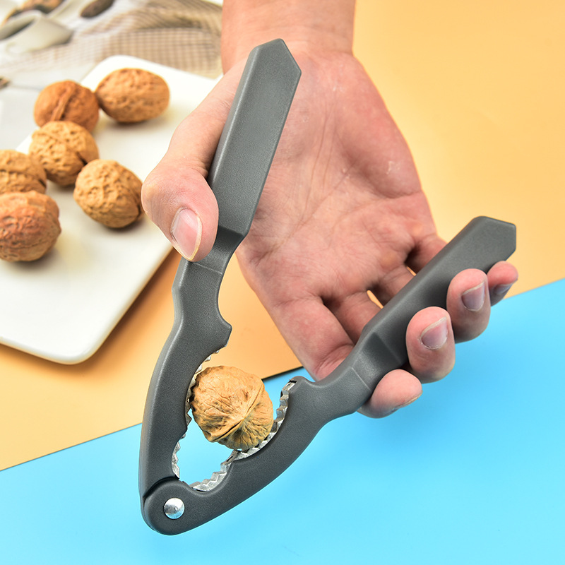 Zinc Alloy Walnut Cracker Nut Clip MultiPurpose Nutcracker Fruit Opener Siberian Hazelnut Clip Walnut Pliers Crab Pincer