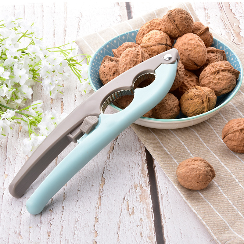 Exclusive for Cross-Border PP Walnut Cracker Creative Style Nuts Nutcracker Fruit Opener Walnut Pliers