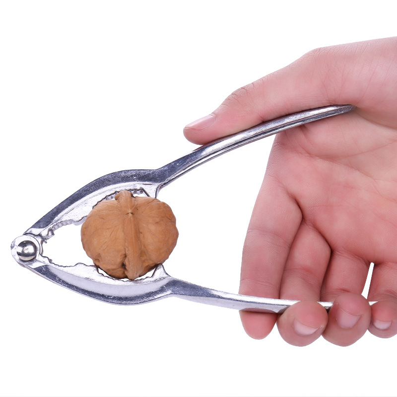 Walnut Clip Aluminum Stainless Steel Food Clip Aluminum Metalcore Nut Clip Nutcracker Pecan Tool