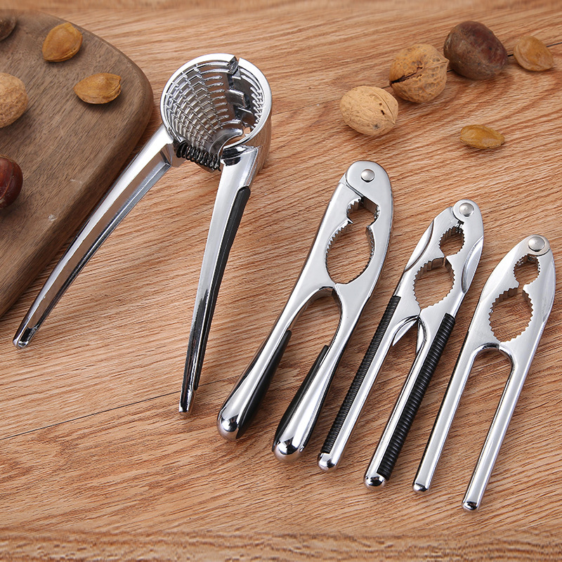 Walnut Clip Nutcracker Pecan Tool Household Multi-Functional Walnut Nut Opener Small Siberian Hazelnut Pliers
