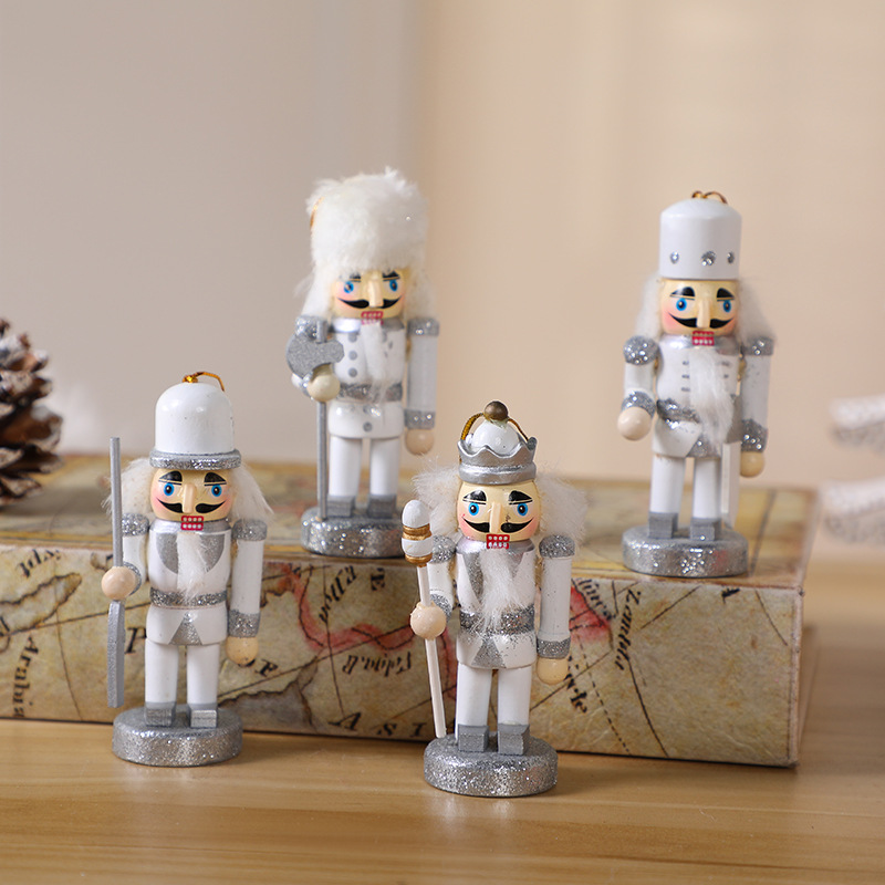 Wooden Nutcracker King Soldier Table Decorative Ornaments Christmas Festival Children Gifts Nutcracker Soldiers Wooden Nutcracker King Soldier Table Decorative Ornaments Christmas Festival Children Gifts Nutcracker Soldiers