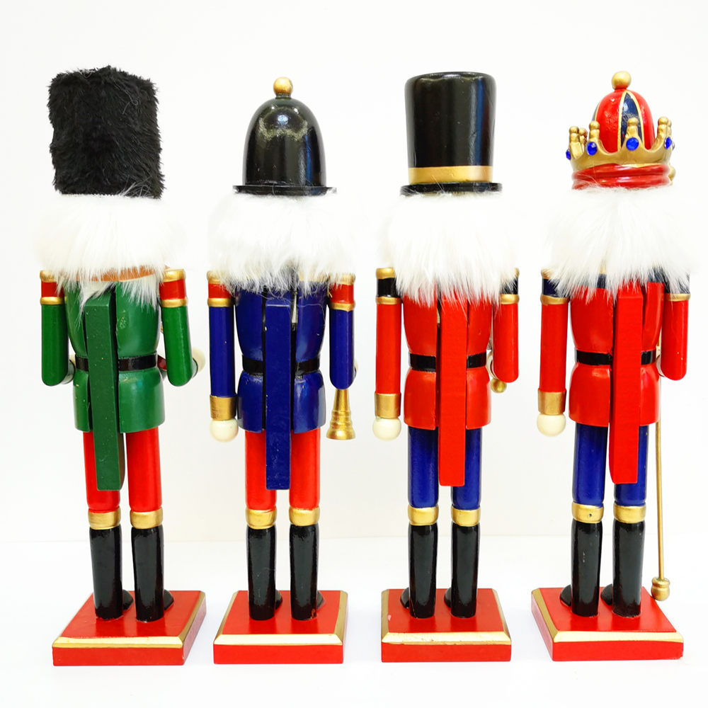 Factory Direct Sales 30cm Nutcracker Puppet Soldier Furnishings Creative Decoration Gifts Spot Nutcracker Soldiers Factory Direct Sales 30cm Nutcracker Puppet Soldier Furnishings Creative Decoration Gifts Spot Nutcracker Soldiers