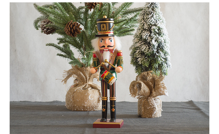 Tin Soldier Doll Soldier Wood Nutcracker Foreign Trade in Stock Vintage Christmas Small Ornaments Nutcracker Soldiers Tin Soldier Doll Soldier Wood Nutcracker Foreign Trade in Stock Vintage Christmas Small Ornaments Nutcracker Soldiers