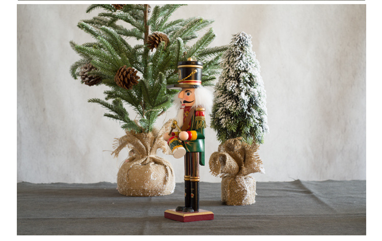 Tin Soldier Doll Soldier Wood Nutcracker Foreign Trade in Stock Vintage Christmas Small Ornaments Nutcracker Soldiers Tin Soldier Doll Soldier Wood Nutcracker Foreign Trade in Stock Vintage Christmas Small Ornaments Nutcracker Soldiers