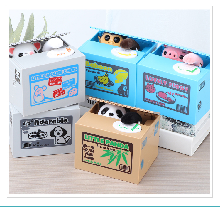 Electric Music Steal Money Cat Piggy Bank White Cat Panda Coin Eating Cat Piggy Bank Creative Panda Piggy Bank Electric Music Steal Money Cat Piggy Bank White Cat Panda Coin Eating Cat Piggy Bank Creative Panda Piggy Bank
