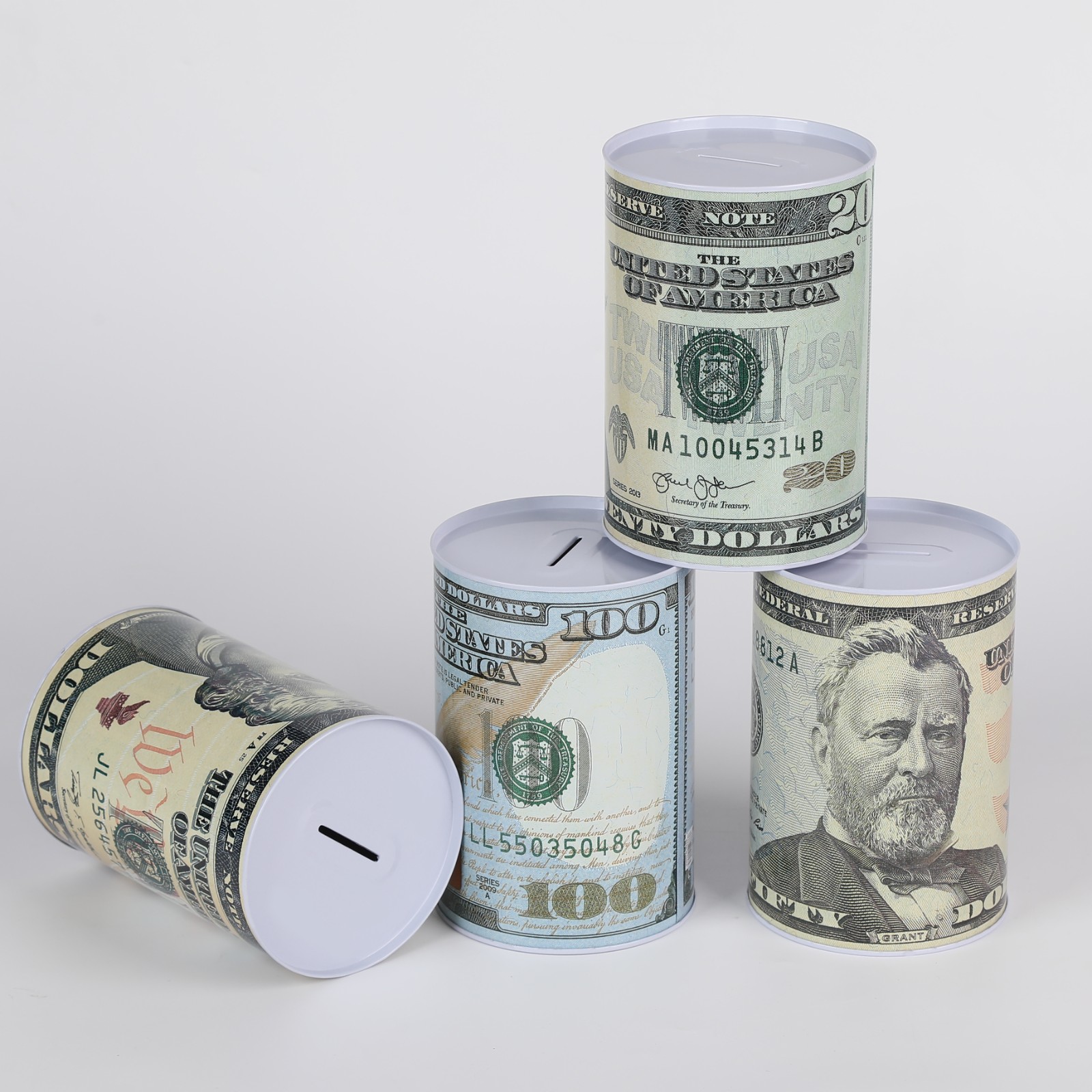 round Coin Bank Tinplate Piggy Bank Tinplate Savings Bank Manufacturer Customized round Saving Iron Can