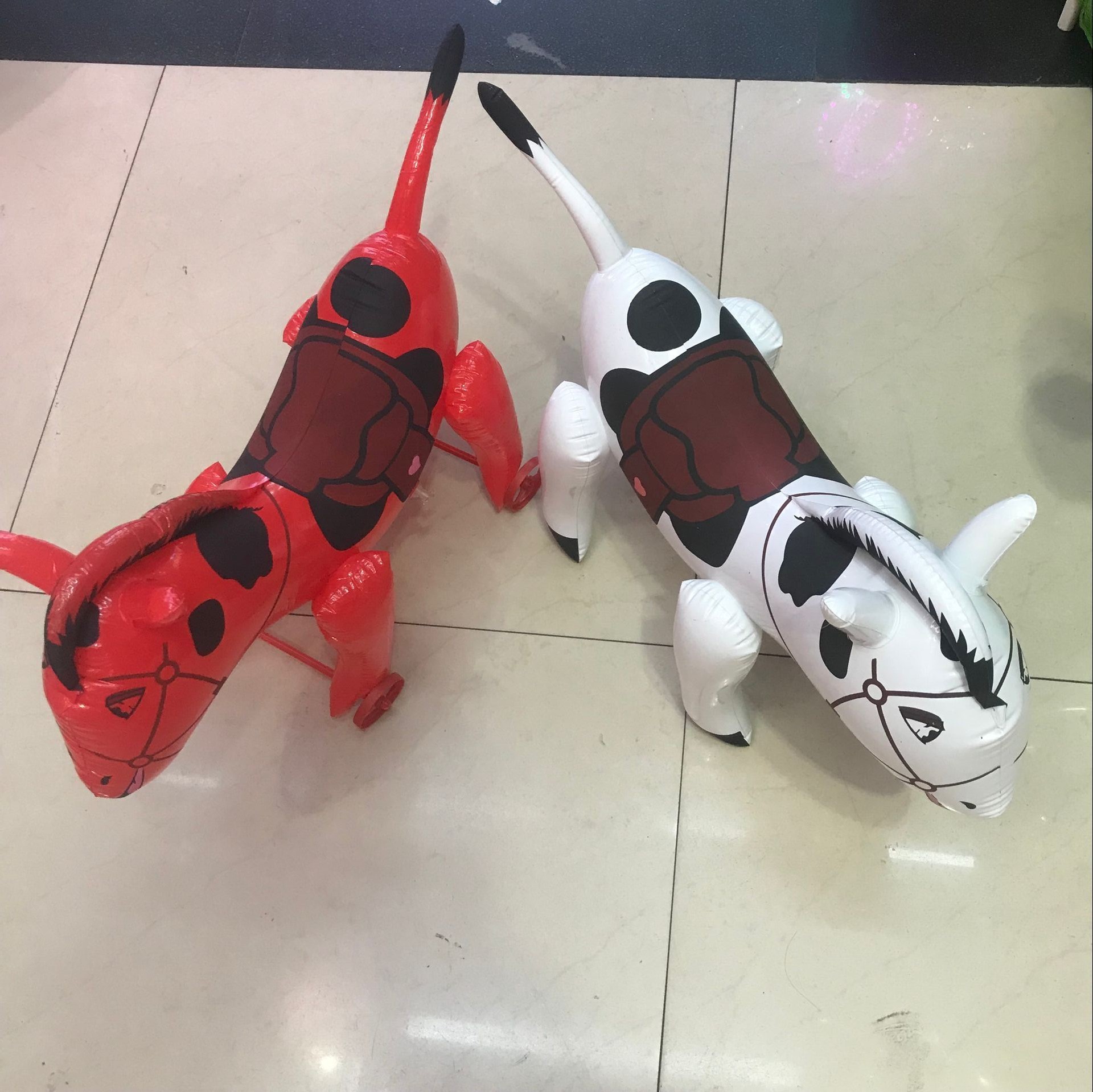 Children's Toy Pima Painted Music Inflatable Jumping Horse PVC Thickened Animal Trojan Wholesale Customization Children's Toy Pima Painted Music Inflatable Jumping Horse PVC Thickened Animal Trojan Wholesale Customization