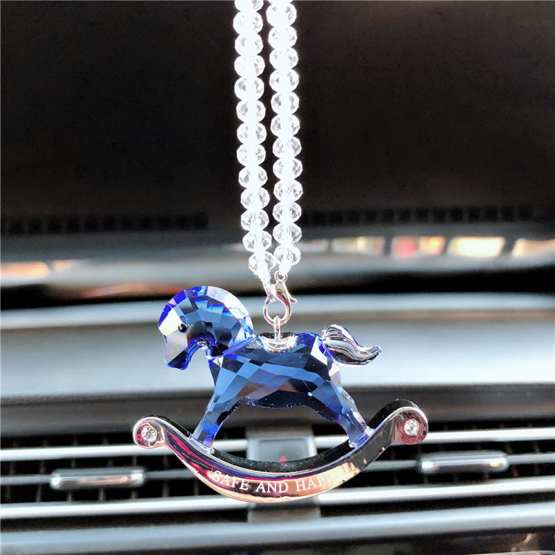 Crystal Pendant Creative Trojan Car Accessories Rearview Mirror Pendant Car Lady Car Hanging Cute Interior Decorations Crystal Pendant Creative Trojan Car Accessories Rearview Mirror Pendant Car Lady Car Hanging Cute Interior Decorations