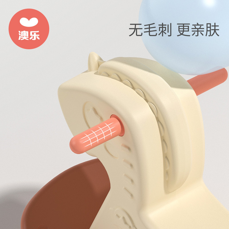 Trojan  Wooden Carriage Toddler Multi-Functional Two-in-One Dual-Use Baby Toy Car Baby Birthday Present