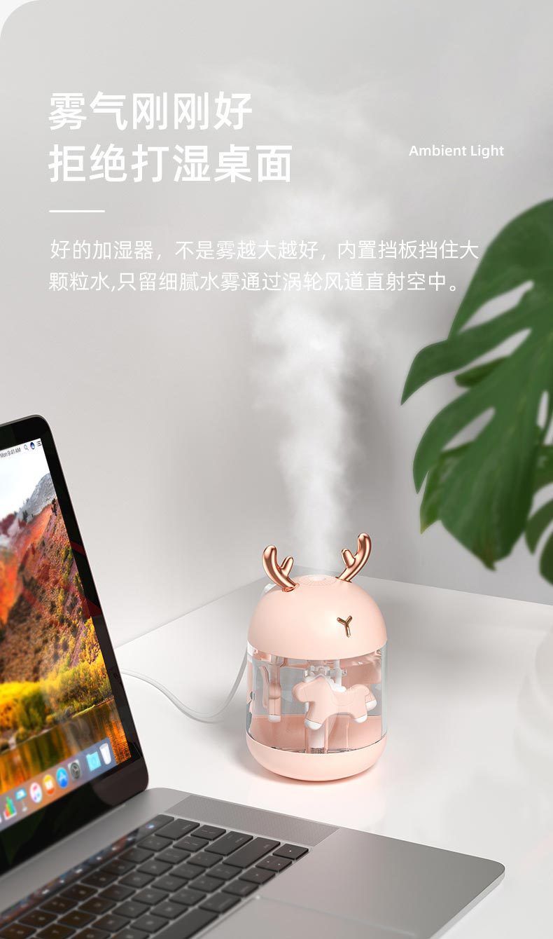 Air Humidifier Mini Aromatherapy Humidifier USB Colorful Night Light Vehicle-Mounted Home Use Trojan Cute Cartoon Gift Air Humidifier Mini Aromatherapy Humidifier USB Colorful Night Light Vehicle-Mounted Home Use Trojan Cute Cartoon Gift