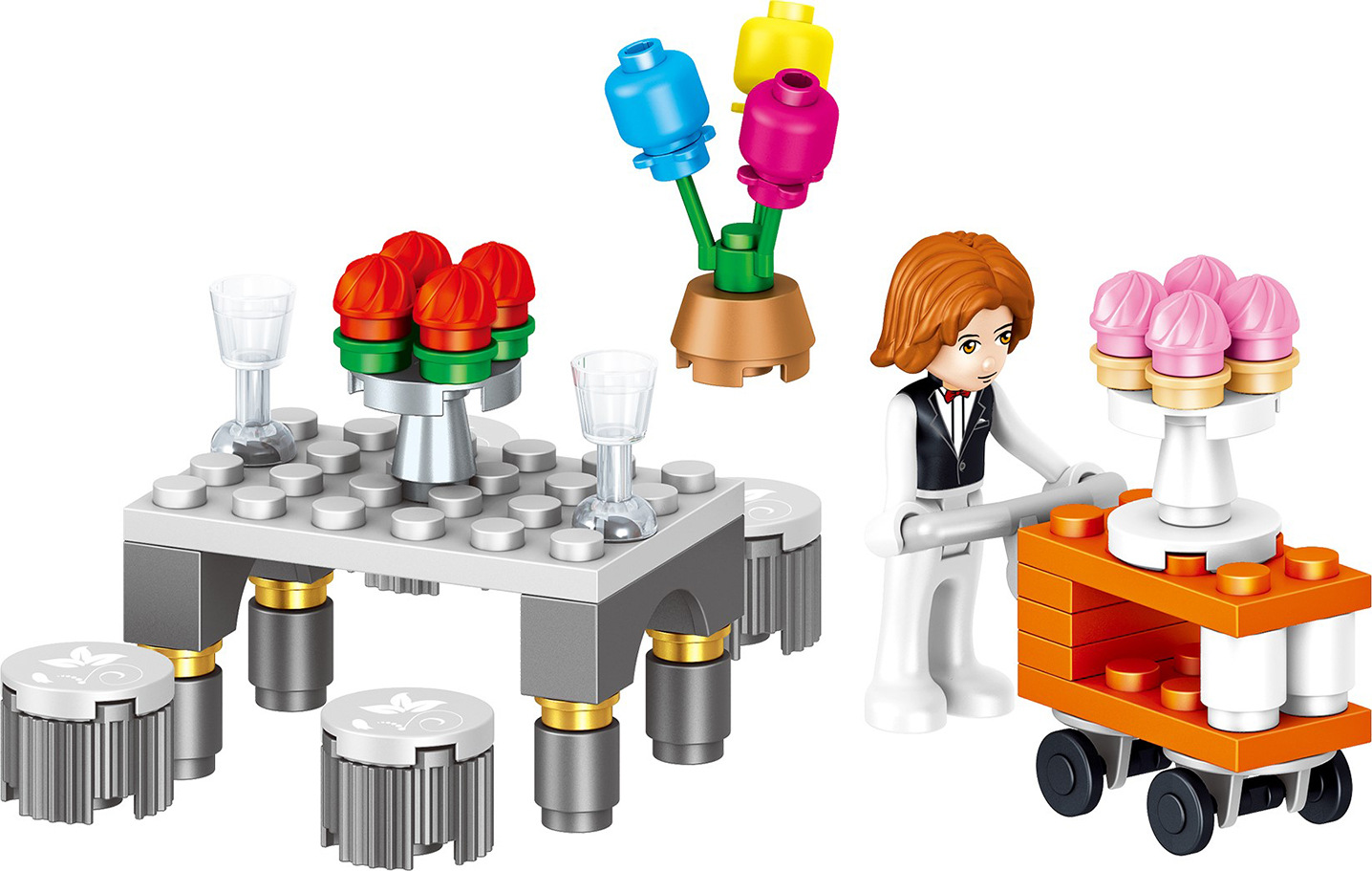 Princess Windsor Castle Girl Ql1106 Compatible with Lego Small Particle Building Blocks Trojan Princess Windsor Castle Girl Ql1106 Compatible with Lego Small Particle Building Blocks Trojan