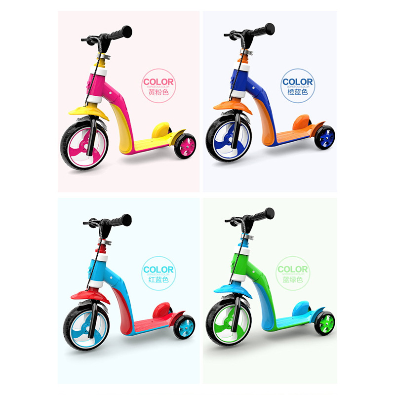 Factory Wholesale Scooter Children&#039;s Older Children 1-2-3 Years Old Children&#039;s Scooter Pedal Child Baby Kids Balance Bike