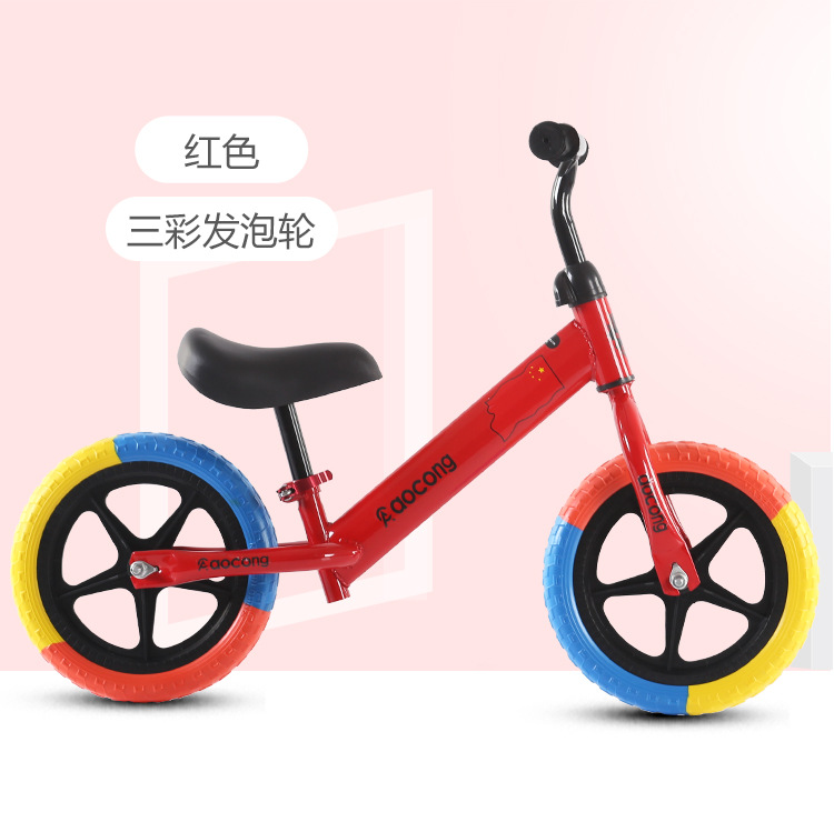 Balance Car 1-2-3 Years Old Baby No Pedal Bicycle Bike Toddler Luge Scooter Children Kids Balance Bike