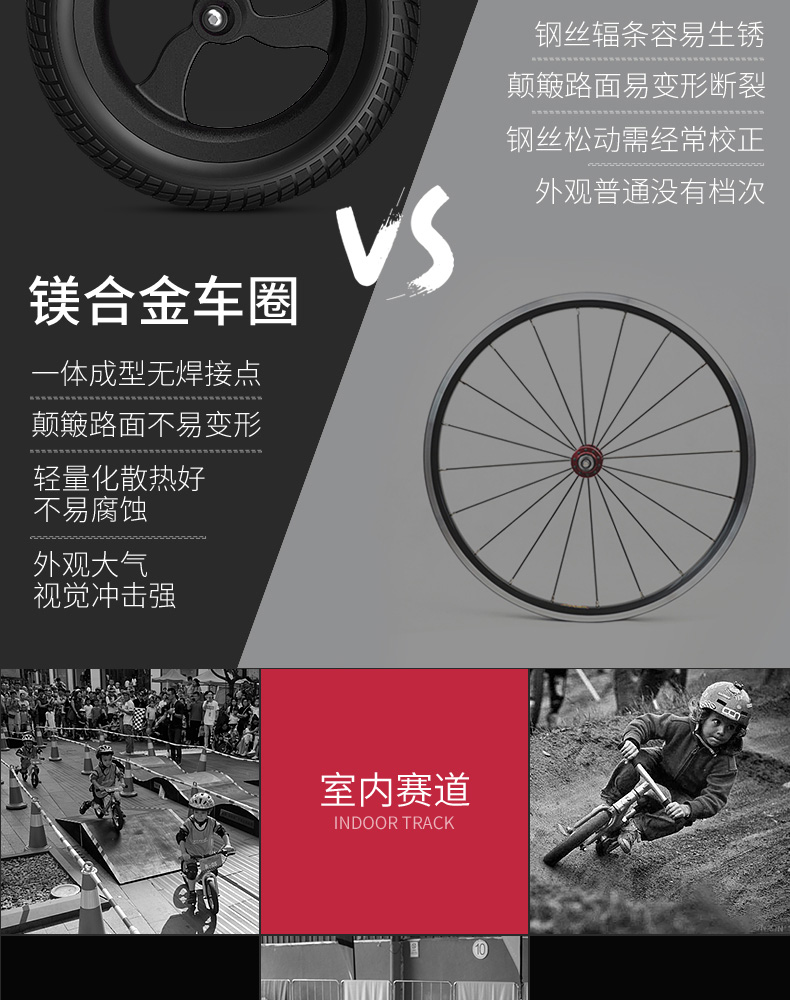 Balance Bike (for Kids) No Pedal 1-2-3-6 Years Old Baby Yo Scooter Child Bicycle Bike Kids Balance Bike