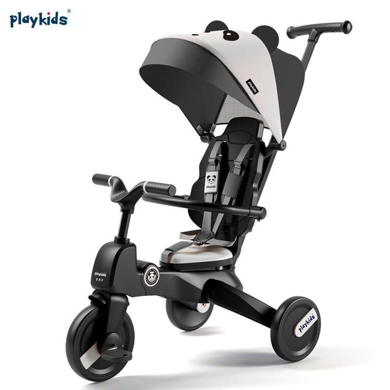 Playkids Proco Children&#039;s Seven-in-One Tricycle Baby Car Baby Bicycle Foldable Walk the Children Baby Bike
