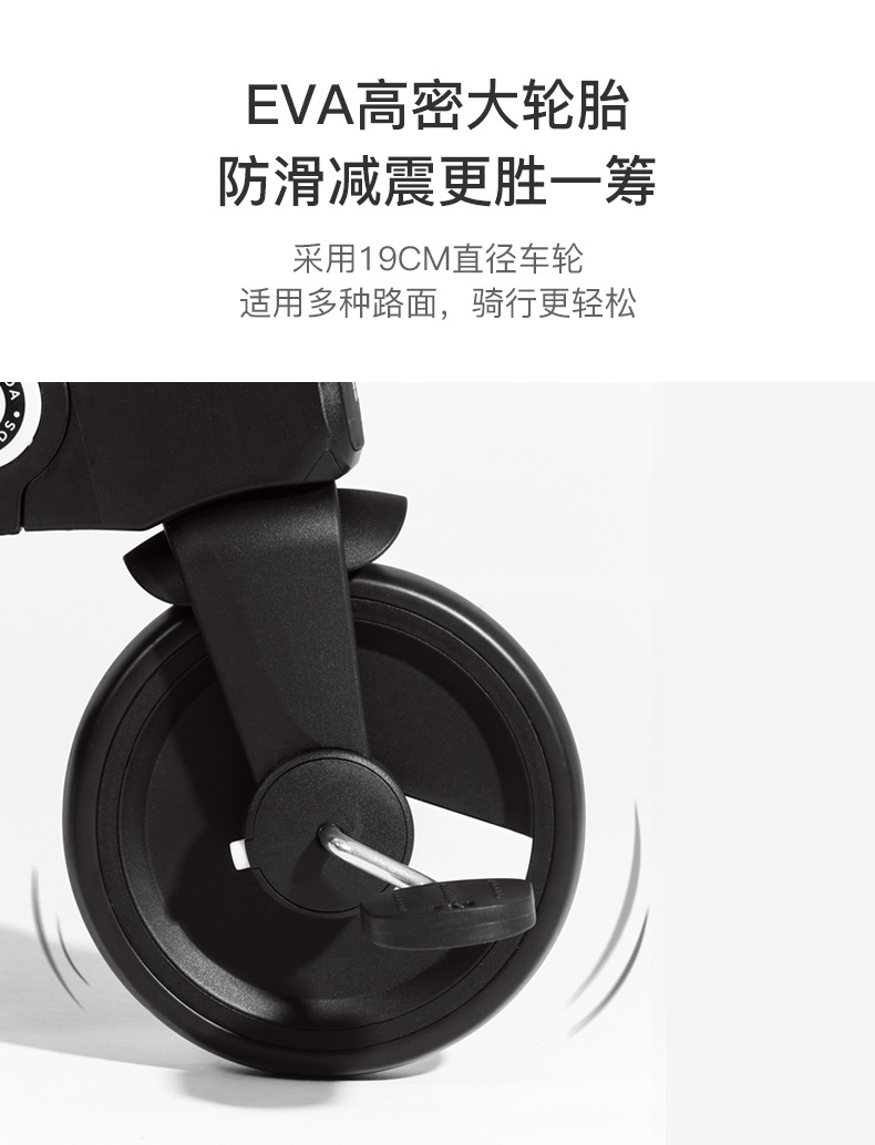 Playkids Proco Children's Seven-in-One Tricycle Baby Car Baby Bicycle Foldable Walk the Children Baby Bike
