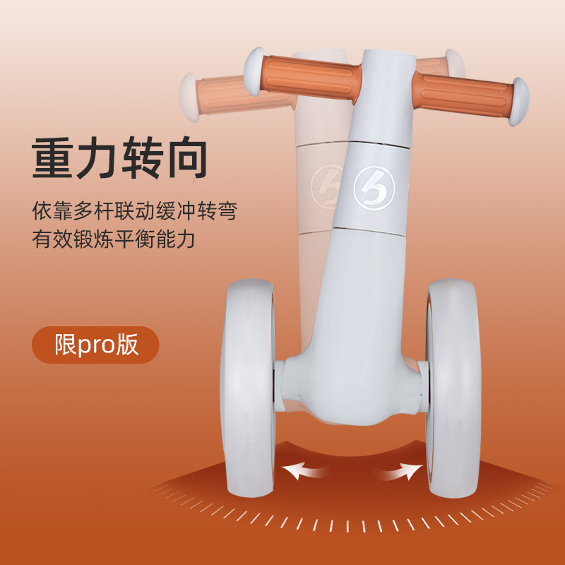 Boso Baoshi Children&#039;s Sliding Balance Car 1-3 Years Old Children Luge Baby Bike