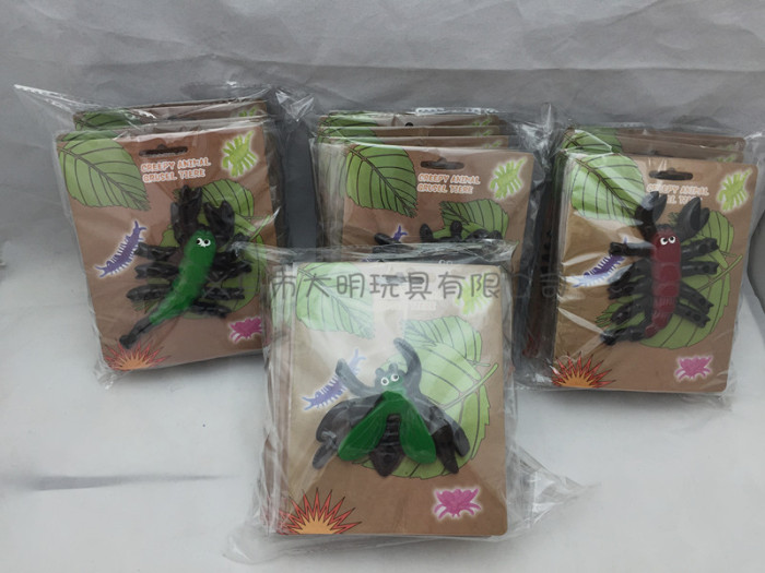 Soft material double-large animal spider Funk viscous soft plastic toys toy Soft material double-large animal spider Funk viscous soft plastic toys toy