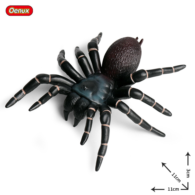 Halloween Trick Toy Simulation Spider Poisonous Spider Insect Animal Model Children&#039;s Toy Plastic Ornament Gift