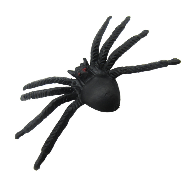 Fake Spider Halloween Spider Plastic Spider 12 Styles Can Be Mixed Amazon Cross-Border Toys