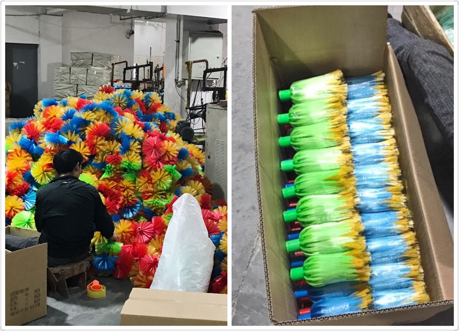 Factory Direct Sales Spider Web Plastic Ceiling Cleaning Brush Broom Indoor Height Cleaning Duster Ceiling Brush