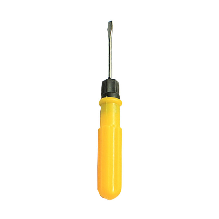 Black Small Screwdriver Crystal Transparent Cross Notebook Screwdriver Toy Magnetic Dual-Use Grenade Word