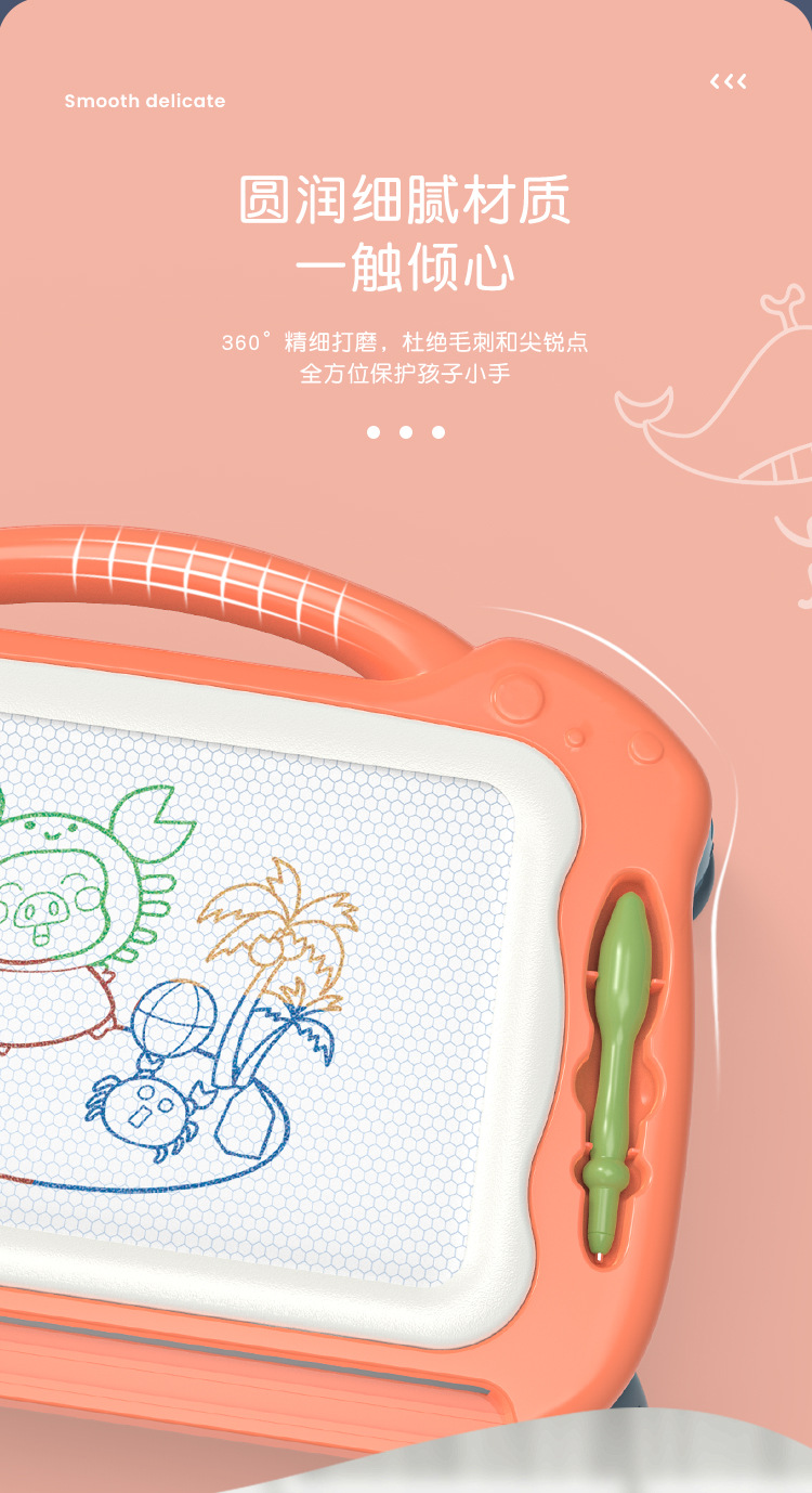 Drawing Board Magnetic Drawing Board Color Little Child Toddler 13 Years Old Toy Men and Women Baby Doodle Board