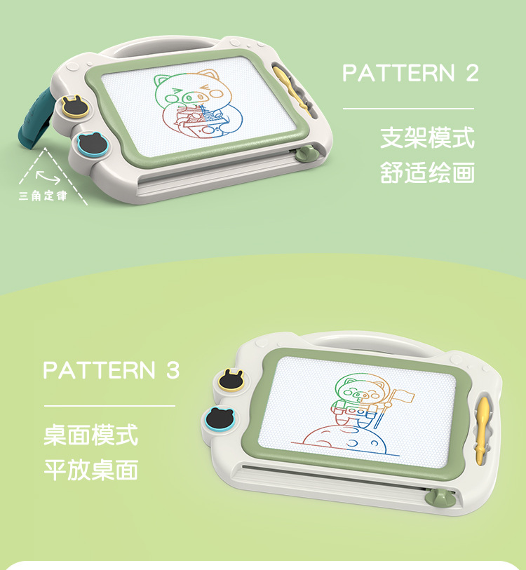Drawing Board Magnetic Drawing Board Color Little Child Toddler 13 Years Old Toy Men and Women Baby Doodle Board