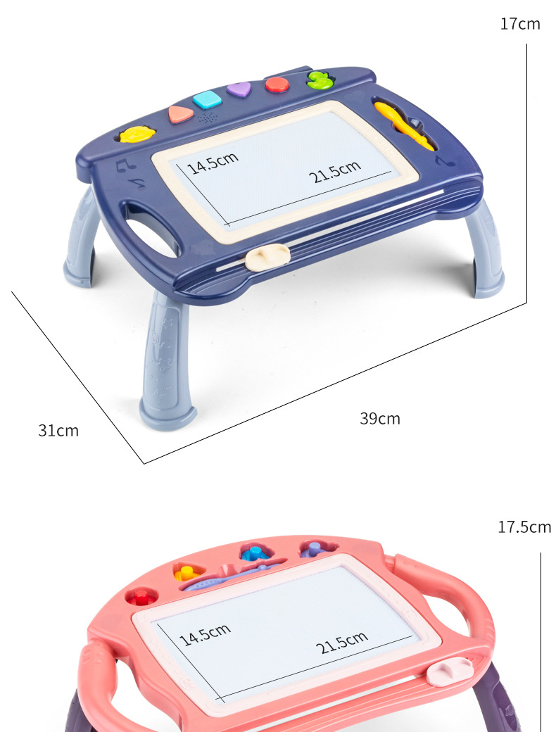 Drawing Board Magnetic Drawing Board Color Little Child Toddler 13 Years Old Toy Men and Women Baby Doodle Board