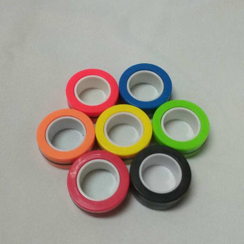 Cross-Border E-Commerce Decompression Toy Magnetic Bracelet Ring 360-Degree Rotating Decompression Fingertip gyro