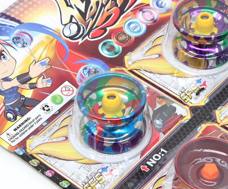Toys Elementary School Students 0.5 Yuan 144 Pumping Alloy Yo-Yo Ball Yo-Yo Children's Educational Toys School YOYO Ball