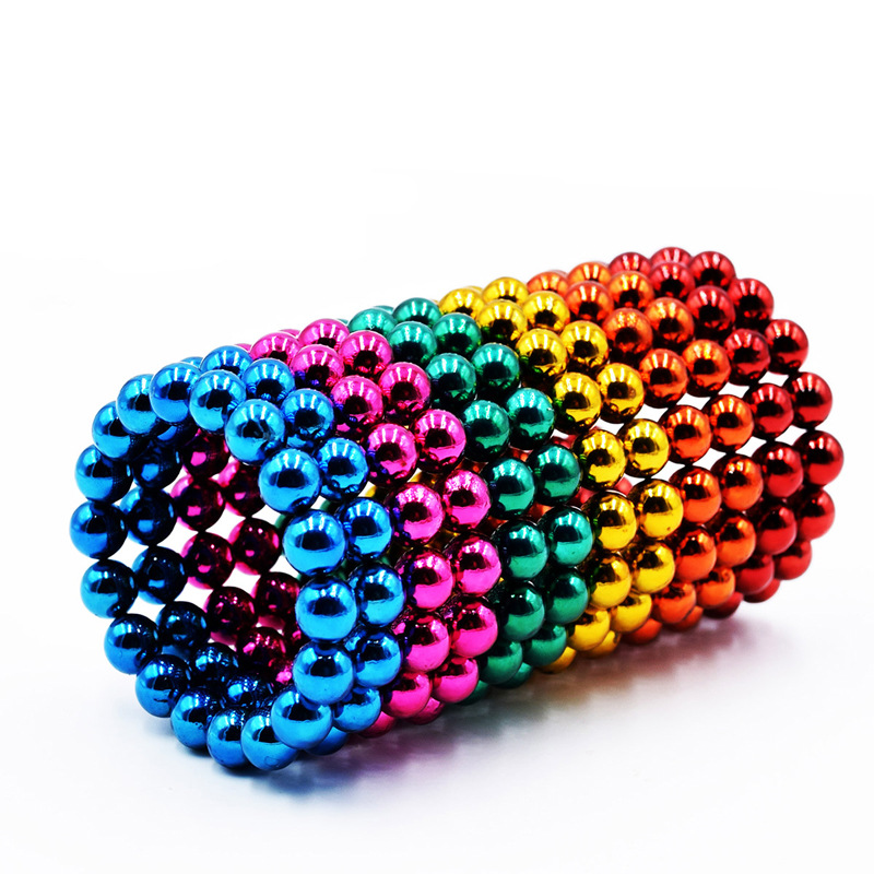  Fancy Toy Color Buck Ball 5mm216 3mm Magnetic Ball Relaxation Creative DIY Gift