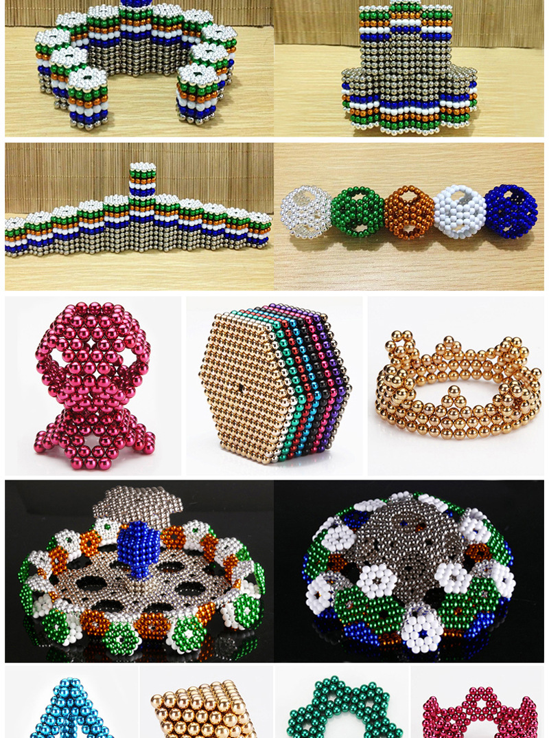 Fancy Toy Color Buck Ball 5mm216 3mm Magnetic Ball Relaxation Creative DIY Gift Fancy Toy Color Buck Ball 5mm216 3mm Magnetic Ball Relaxation Creative DIY Gift