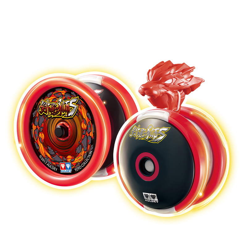 Double Diamond Yo-Yo Toy Blazing Teens 6 Deformation Rotary Magic Light Tiger Shadow YOYO Ball