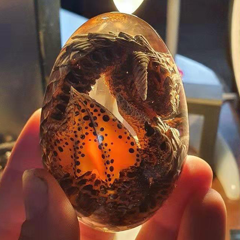 Cross-Border New Arrival Game Luminous Lava Dragon Egg Hobbit Harry Potter souvenir
