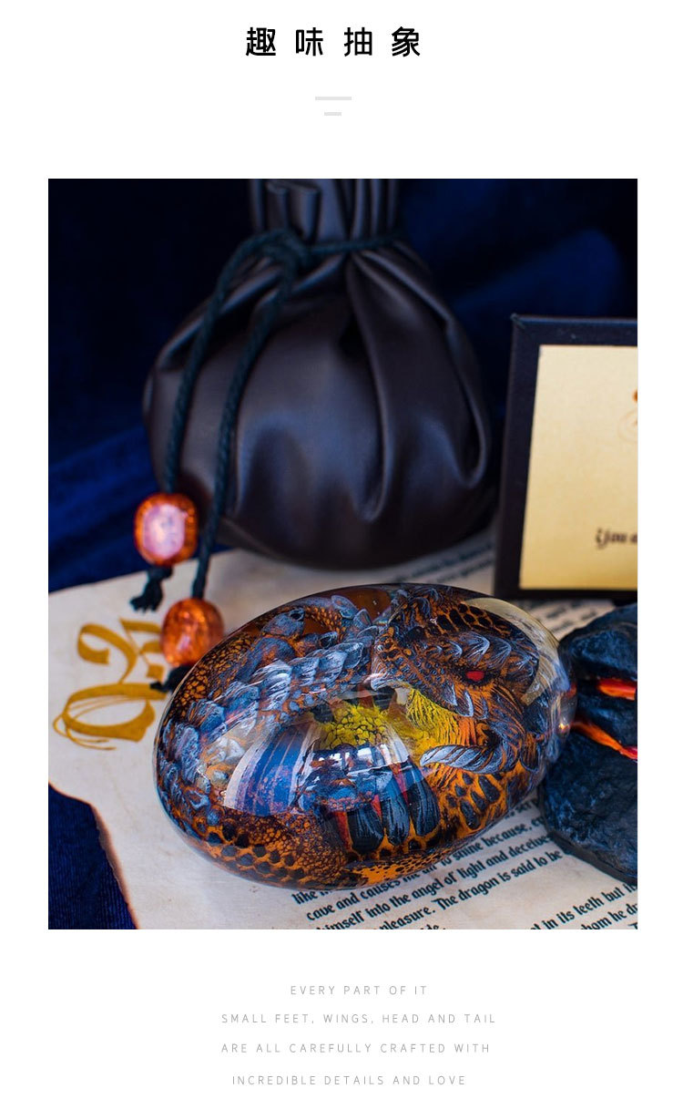 Cross-Border New Arrival Game Luminous Lava Dragon Egg Hobbit Harry Potter souvenir Cross-Border New Arrival Game Luminous Lava Dragon Egg Hobbit Harry Potter souvenir