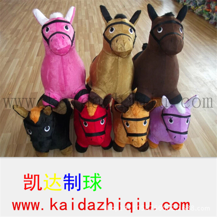 Factory direct selling wholesale inflatable horse music painting jump horse cartoon inflatable toy cloth horse Factory direct selling wholesale inflatable horse music painting jump horse cartoon inflatable toy cloth horse