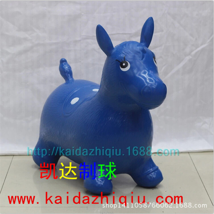 Wholesale inflatable horse toy jump horse cartoon inflatable toy PVC inflatable animal horse ox deer