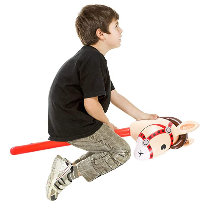 Amazon is selling inflatable horse head stick, horse head stick, children&#039;s riding stick, and refueling stick