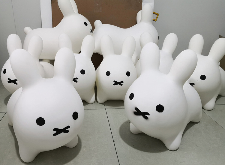 Toy Inflatable Jumping Horse Rubber Horse Toy Baby Mount Jumping Rabbit Kindergarten Jumping Toys Inflatable Horse