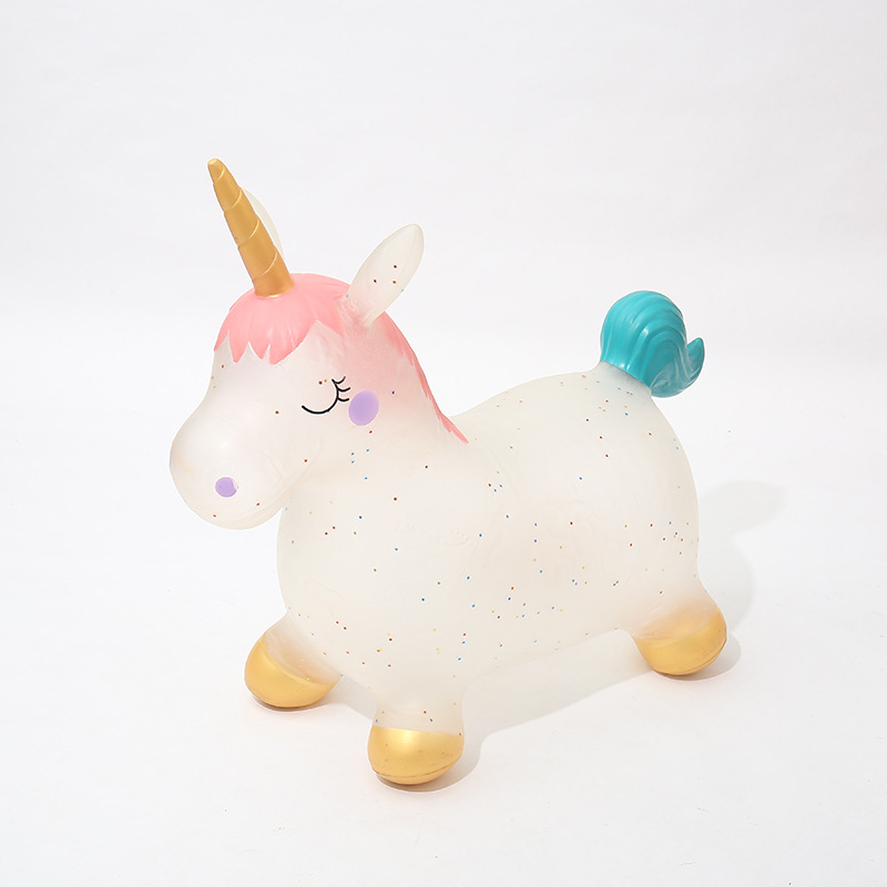 Unicorn of largesize jump horse inflatable horse thickening nontoxic thickened children's toy stalls whole Unicorn of largesize jump horse inflatable horse thickening nontoxic thickened children's toy stalls whole